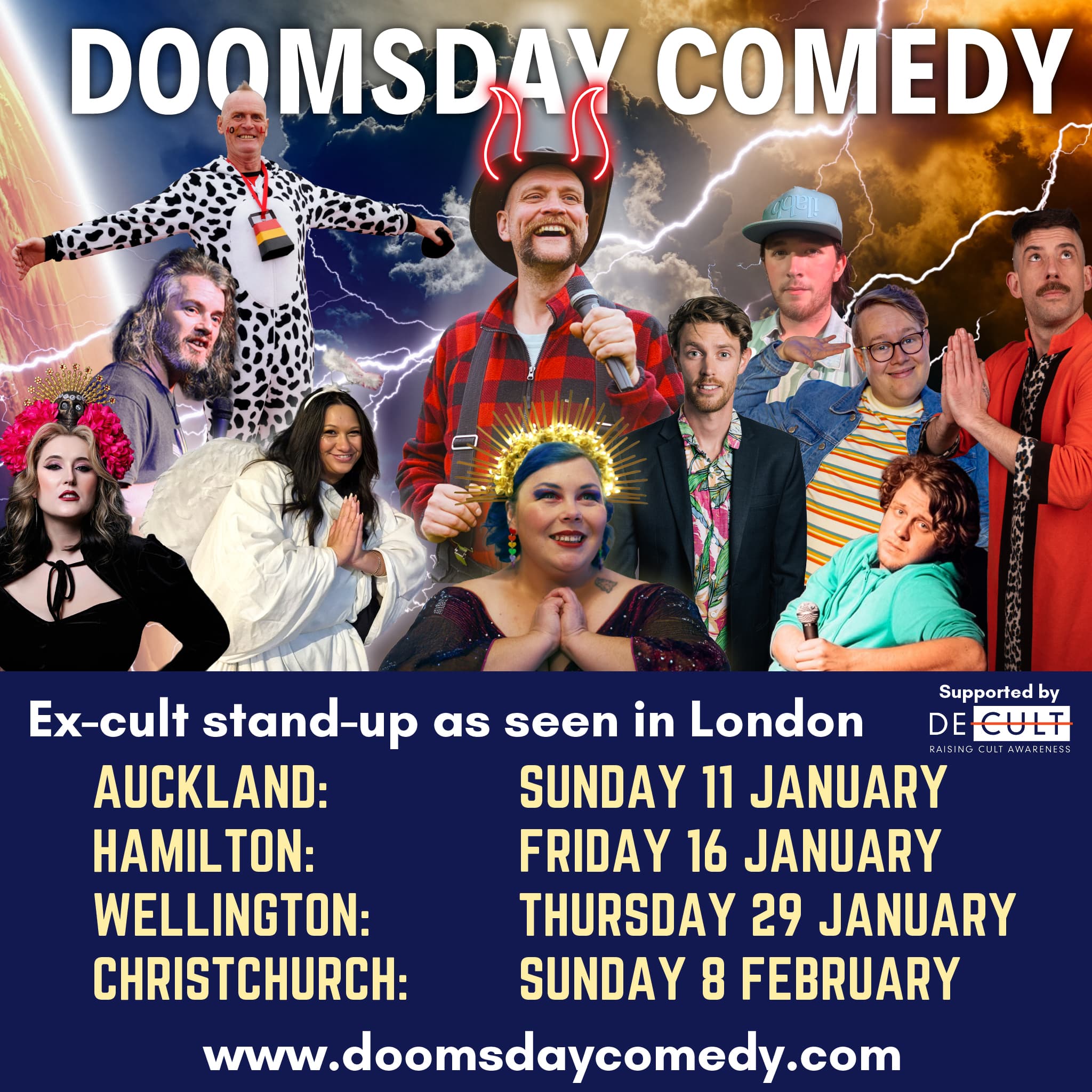 Doomsday Comedy - New Zealand Tour 2026